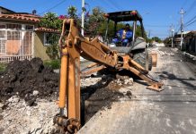 Inician trabajos de sustitución de colector en la Fundación Mendoza de Barcelona para mejorar el sistema de saneamiento y el servicio de agua potable (+ Fotos)