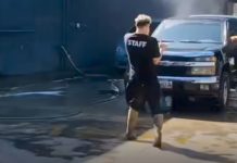 El baile que paralizó las redes: joven venezolano convierte un autolavado en pista de fiesta y desata ola de orgullo y risas en internet (+ Video)