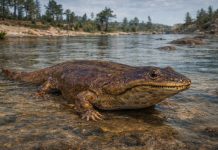 Metoposaurus algarvensis, el enorme anfibio del Triásico que dominó los ecosistemas acuáticos antes de los dinosaurios