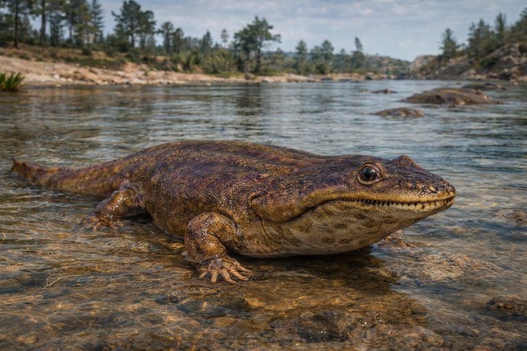 Metoposaurus algarvensis, el enorme anfibio del Triásico que dominó los ecosistemas acuáticos antes de los dinosaurios