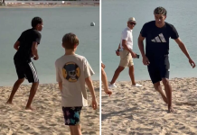 Fichaje inesperado: Lamine Yamal se une a una partida playera y revoluciona las redes (+ Video)