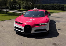Coleccionista de autos convirtió su Bugatti Chiron en un taxi de lujo en la Ciudad de México (+ Detalles)