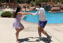 Pareja bailó la coreografía de una escena de High School Musical 2 en el mismo lugar donde se filmó la película (+ Detalles)