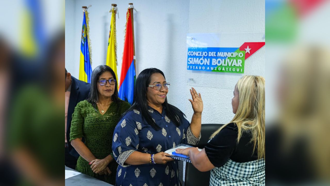 Concejo Municipal del Mcpio. Simón Bolívar de Anzoátegui, ratificó su Junta Directiva para el periodo legislativo 2026