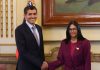 Presidenta encargada Delcy Rodríguez se reúne con enviado especial de Emiratos Árabes Unidos para fortalecer lazos diplomáticos y explorar inversiones