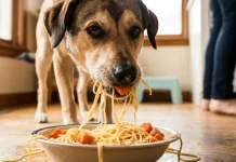 Por qué debes darle de vez en cuando fideos con zanahoria a tu perro y cuáles son los beneficios (+ Detalles)