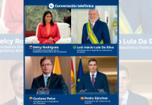 Delcy Rodríguez refuęrza relaciones diplomáticas con Brasil, Colombia y España tras reciente agręsión a Venezuela