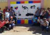 Brigadas juveniles exigen la libertad del presidente Nicolás Maduro y Cilia Flores a través del arte urbana en Caracas y el interior del país (+ Foto)