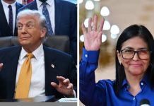 «Una excelente conversación», así catálogo el presidente Trump la conversación que tuvo con la Presidenta Encargada de Venezuela