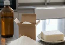 La poderosa mezcla casera de bicarbonato, agua oxigenada y jabón blanco que está revolucionando la limpieza del hogar