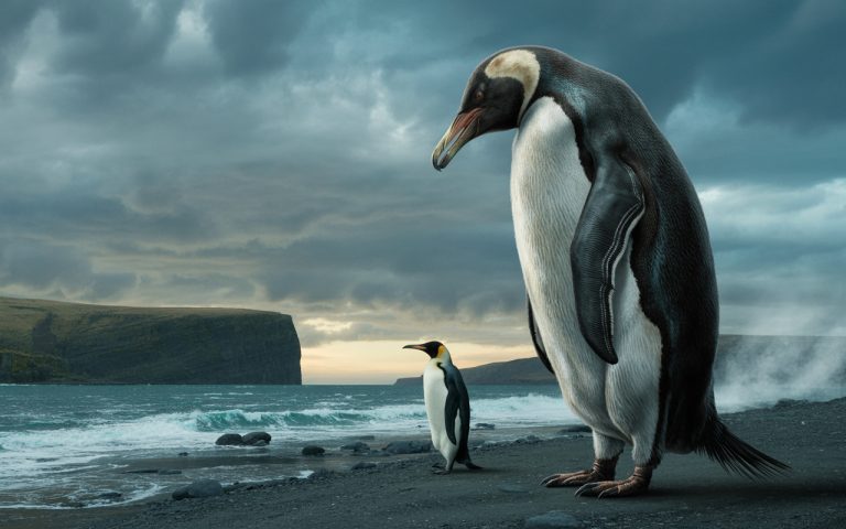 Científicos reescriben la historia de los pingüinos con el hallazgo un ejemplar gigante de casi 1,8 m y más de 100 kg