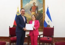 Nueva embajadora de Nicaragua en Venezuela entregó copias de estilo ante canciller Yván Gil: fortalecimiento de solidaridad y cooperación entre las naciones