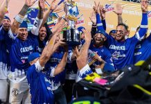 Presidenta (E) Delcy Rodríguez felicita a Navegantes del Magallanes tras coronarse campeón de Serie de las América