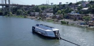 Robot de río de 50 toneladas que aspira residuos a gran escala para frenar la contaminación marina (+ Detalles)