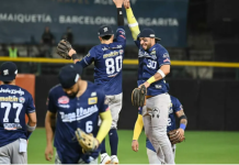 ¡A un paso del título! Magallanes venció en el cuarto juego de la Gran Final a Caribes y deja la serie 3-1