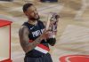 Damian Lillard alcanza el Olimpo de Larry Bird tras ganar su tercer concurso de triples en el All Star NBA