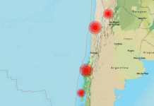 Sismø de magnitud 6,1 säcudió la costa central de Chile sin reporte de dañøs materiales (+ Detalles)