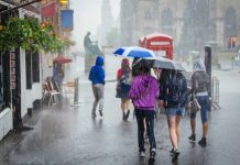 En Reino Unido ha llovido todo lo que va de 2026: Suman 41 días seguidos bajo el agua