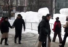 Esculturas de hielo y nieve atrajeron a visitantes a un festival de invierno en Japón: Más de 200 esculturas fueron expuestas en tres sedes de la ciudad (+ Detalles)