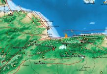 Funvisis registró un evento sísmicø con epicentro al noreste de Valencia con magnitud de 3,4