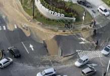 Reportan røtura de tubería de 30 pulgadas en Lomas del Sol: Autoridades piden tomar previsiones (+ Video)