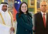 Delcy Rodríguez oficializa la acreditación de los embajadores de Catar, Italia y Nicaragua en ceremonia diplomática en Miraflores (+ Fotos)