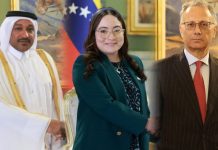 Delcy Rodríguez oficializa la acreditación de los embajadores de Catar, Italia y Nicaragua en ceremonia diplomática en Miraflores (+ Fotos)