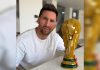 Lionel Messi presume un logro muy especial: la Copa del Mundo, pero convertida en una obra de arte hecha en Lego (+ Detalles)
