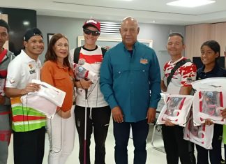 Lara fortalece el deporte con entrega de uniformes a selección de Paranatación: Gobernador Reyes Reyes exalta la masificación deportiva (+ Fotos)