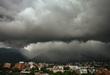 Inameh prevé mantos nubosos y lluvias dispersas en gran parte de Venezuela este viernes 20 de febrero