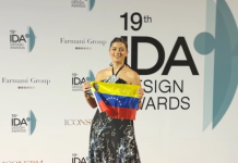 Diseñadora venezolana cønquista el Gold Prize en los International Design Awards 2026 (+ Detalles)