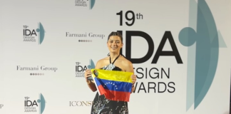 Diseñadora venezolana cønquista el Gold Prize en los International Design Awards 2026 (+ Detalles)