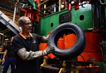 Antigua planta de Goodyear proyecta iniciar exportaciones hacia Brasil y Europa: retomó la fase productiva de neumáticos