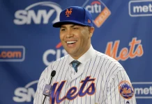 Carlos Beltrán será exaltado al Salón de la Fama del Béisbol con la gorra de los Mets de Nueva York