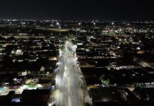 En Valencia, estado Carabobo, avanza la transformación de la Avenida Sesquicentenaria con nueva iluminación LED (+ Fotos)