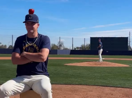¿IA o real? El impresionante lanzamiento de un pitcher de Milwuakee que se volvió viral (+ Video)
