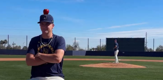 ¿IA o real? El impresionante lanzamiento de un pitcher de Milwuakee que se volvió viral (+ Video)