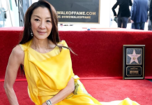 Michelle Yeoh inmortaliza su legado con una estrella en el Paseo de la Fama de Hollywood (+ Fotos)