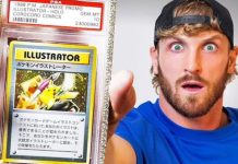 Nuevo Récord Guinness: La carta de Pokémon de Logan Paul se vende por 16.4 millones de dólares (+ Detalles)