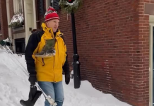 Esquí en el corazón de Massachusetts: Los vecinos de Boston convierten las calles históricas en estaciones invernales (+ Video)