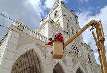 La Corporación Venezolana de Minería impulsa el mantenimiento integral de la histórica iglesia Nuestra Señora del Carmen en El Callao