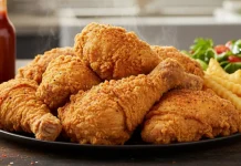 Pollo broaster en casa en cinco pasos: crocante por fuera y jugoso por dentro que destaca dentro de la comida rápida