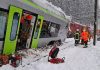 Avalancha causa accïdente ferroviario en el sur de Suiza: Al menos cinco herïdos tras descârrilar un tren
