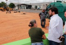 Avanza la construcción de la Iglesia en la calle La Planta: Gobernador de Monagas realizó la supervisión y acompañamiento de la obra (+ Fotos)