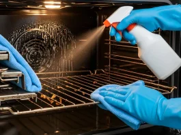 Cómo limpiar el horno sin esfuerzo ni químicos: el truco casero con sal gruesa y vapor que elimina toda la grasa