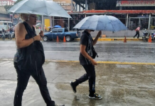 Se esperan precipitaciones y actividad eléctrica en el sur y occidente de Venezuela según el reporte de Inameh