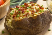 Patatas rellenas de pollo y champiñones: la receta de la abuela para chuparse los dedos que gusta a todos