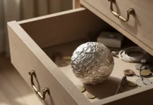 El truco de las bolitas de papel aluminio en los cajones: para qué sirven y por qué cada vez más personas lo aplican en casa