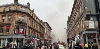 Incêndio junto a la estación Glasgow Central provøca gräves alteracïones en los trenes (+ Detalles)