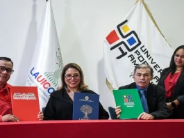 LAUICOM firmó convenios con Universidad Popular del Ambiente «Fruto Vivas» y CIARA: buscando potenciar el esfuerzo del personal de las instituciones productivas